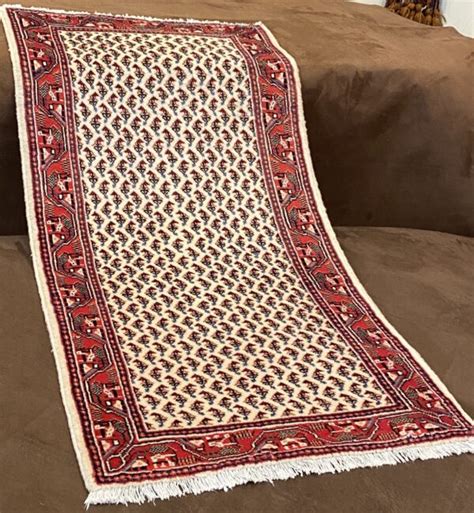 Tappeto Persiano Sarugh Mir 130 X 65 Cm Ferdows Tappeti Persiani