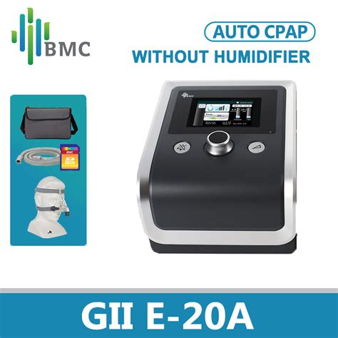 BMC GII E 20A AUTO CPAP Máquina APAP Sem Umidificador Para Apnéia Do