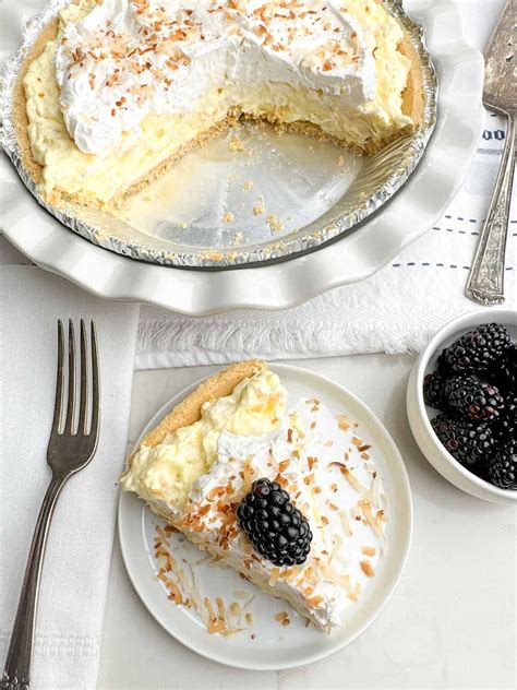 No Bake Pineapple Cream Cheese Pie Midwestern Homelife