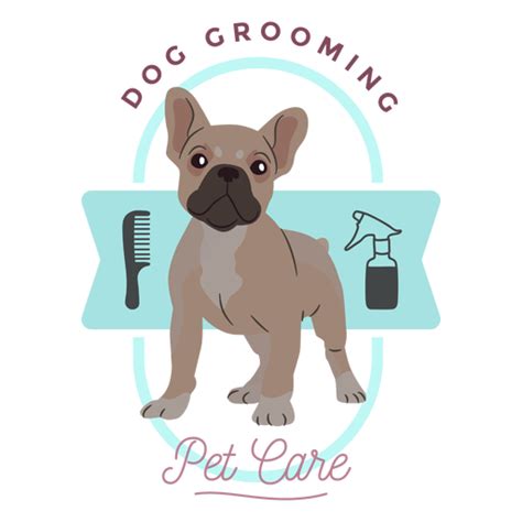 dog grooming logo vector - Donella Bird