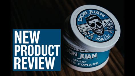 Don Juan Sea Salt Matte Pomade L A Jar Full Of Surprises Youtube