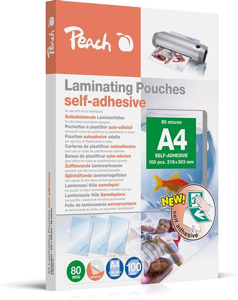 Leitz Pochettes De Plastification 80 Microns Format A4 Pack De 100