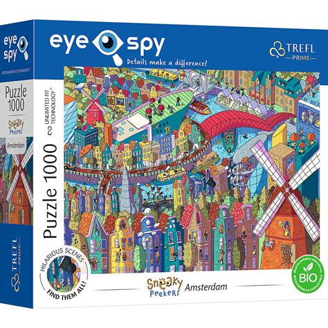 Trefl Puzzle Prime Uft Eye Spy Sneaky Peakers Amsterdam The