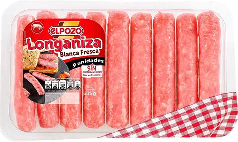 Elpozo Longaniza Blanca G Amazon Es Alimentaci N Y Bebidas