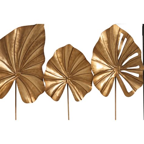 Golden Leaf Wall Decor — Cozayhhome