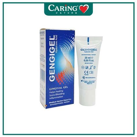 GENGIGEL GEL HYALURONIC ACID 20ML Caring Pharmacy Official Online Store