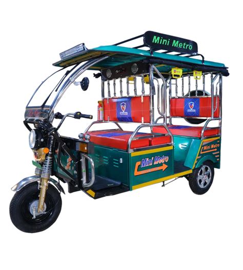 Auto Rickshaw Mini Metro V2 SS Model Manufacturer From Mohiuddinpur