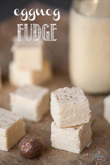 Eggnog Fudge Self Proclaimed Foodie