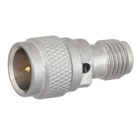 Push On SMA Male Plug To SMA Female Jack Adapter Passivated