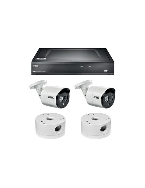 Kit Videosorveglianza Urmet Ip M Con Nvr Canali K Poe