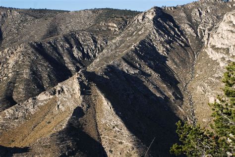 Texas Mountain Trail Daily Photo: View along the Guadalupe Peak Trail ...