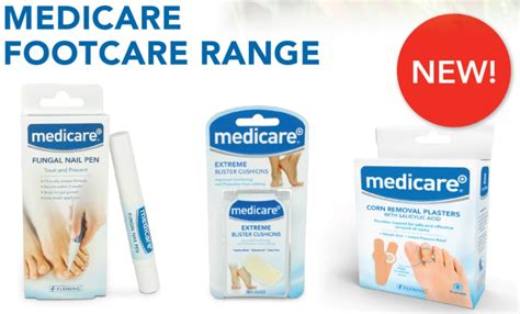 Great New Footcare Products From Medicare Fleming Medical Ltd