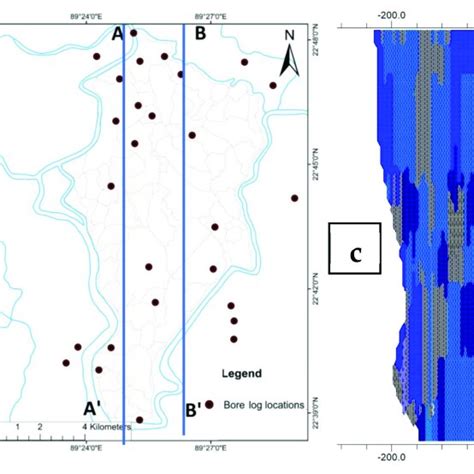 Hydrogeologic Analysis For Polder 29 Locations Of The Bore Log Data