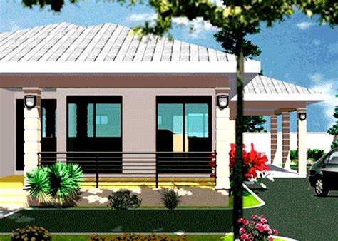 Two Bedroom House Plan In Ghana