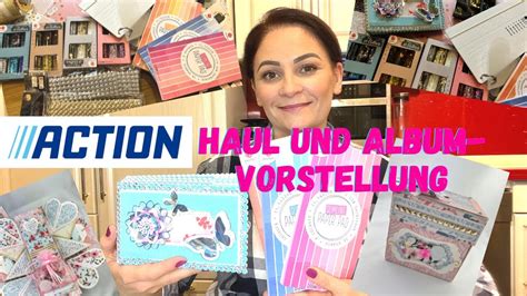 Kleiner Action Haul Und Vorstellung Meines Action Stanzen Albums I