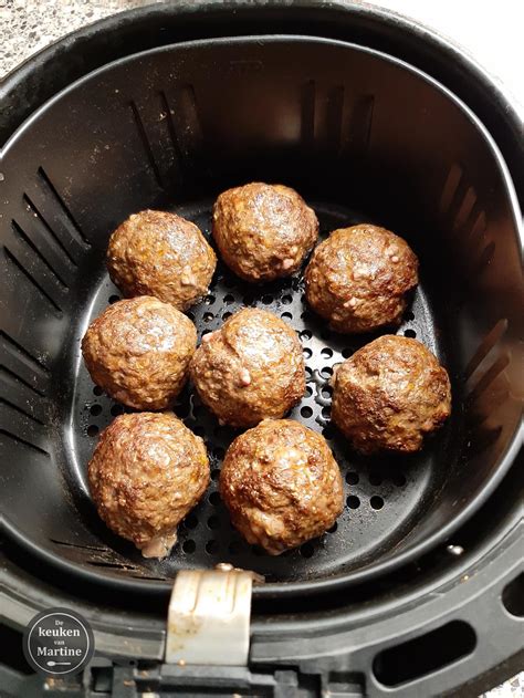 Basis Gehaktballen Uit De Airfryer