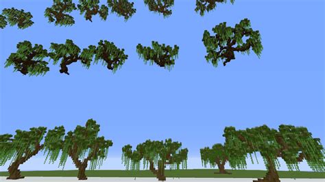 Spring Willow Tree Pack Minecraft Map