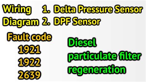 Dpf Sensor Wiring Diagram Delta Pressure Sensor Wiring Diagram Fault Code 1922 1921 2639