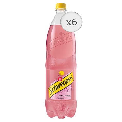 Schweppes Pink Tonic szénsavas üdítőital 6x1 5l eMAG hu