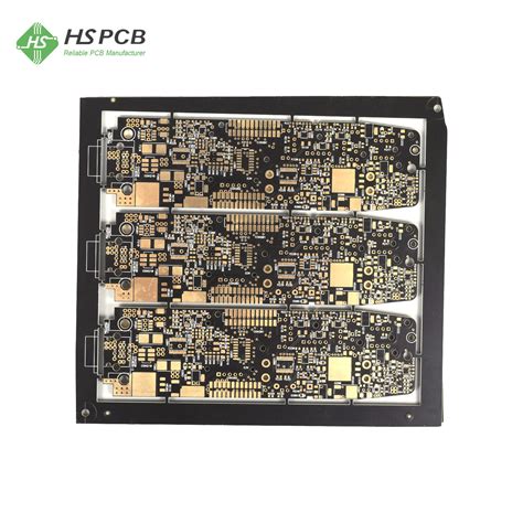 Pth Half Holes Controlled Impedance 8oz Heavy Copper PCB Board