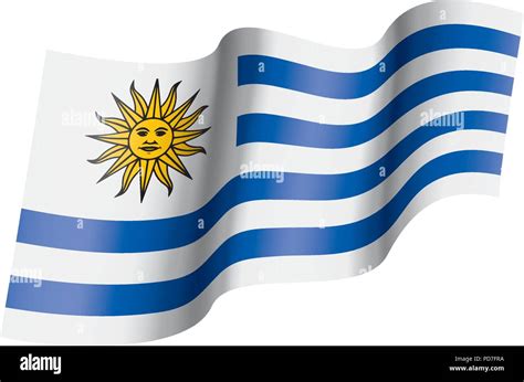 Uruguay Flag Vector Illustration Stock Vector Image Art Alamy