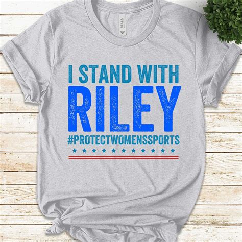 I Stand With Riley Shirt Protect Women S Sports T Shirt Support Riley