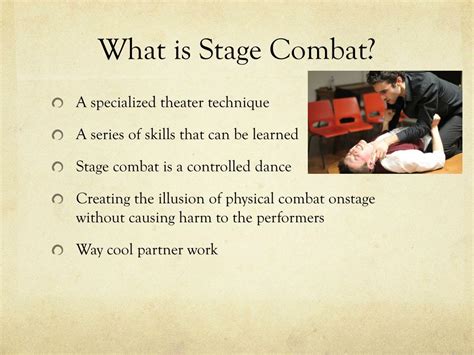 PPT - STAGE COMBAT PowerPoint Presentation, free download - ID:2501641