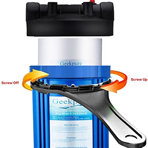 Geekpure Stage Whole House Water Filtration System W Inch Big