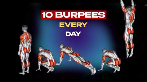 How Ten Burpees Every Day Will Completely Transform Your Body YouTube