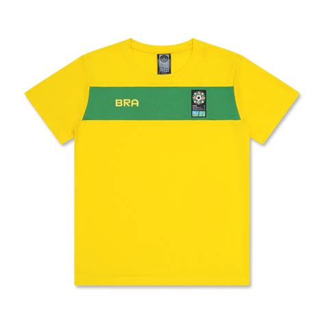 Brazil Women's World Cup 2023 Supporter's Yellow T-Shirt - Unisex ...