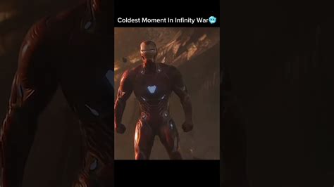 Coldest Moment In Infinity War 🥶 Shorts Avengersinfinitywar