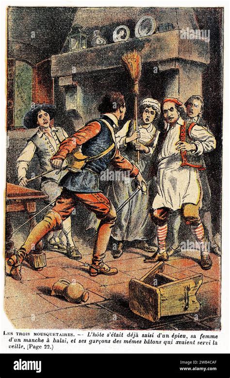 The Three Musketeers French Les Trois Mousquetaires 19th Century