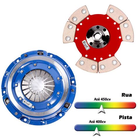 Conjunto De Embreagem De Cer Mica Vw Ap Plato Lbs E Disco