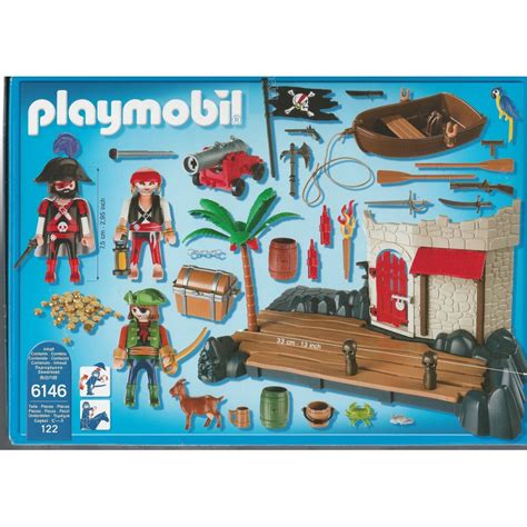 PLAYMOBIL PIRATES 6146 SUPER SET PIRATE FORT