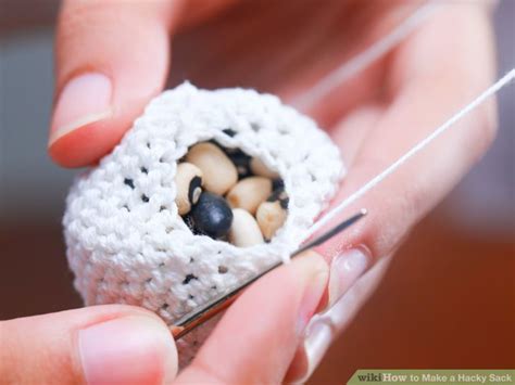 Best Ways To Make A Hacky Sack Wikihow Crochet Hacky Sack Pattern