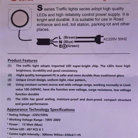 Jual Harga Promo Lampu Jalan Traffic Warning Light Trafic Lalu Lintas