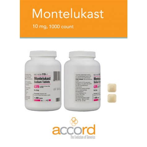 Montelukast Sodium Mg Rx Products