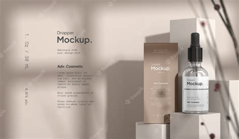 Premium Psd Skin Care Packaging Design Mockup