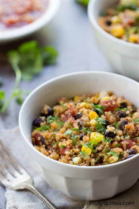 5 Ingredient Mexican Quinoa Simply Quinoa