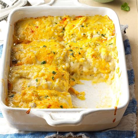 Chicken Tortilla Bake Recipe How To Make It Taste Of Home