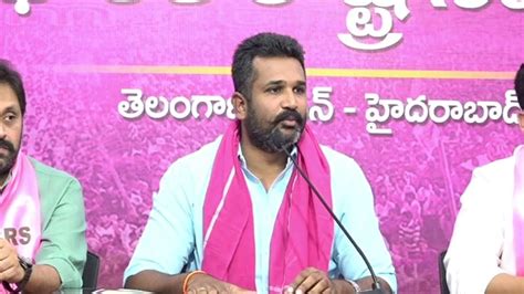 Live Brs Manne Krishank Press Meet Telangana Bhavan Brs Live Feed