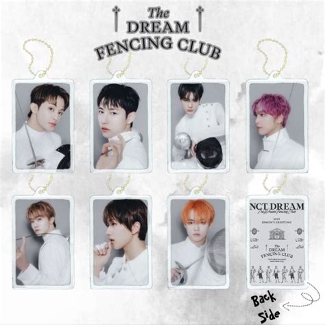 Jual Nct Dream Season Greeting Acrylic Clear Keychain Gantungan