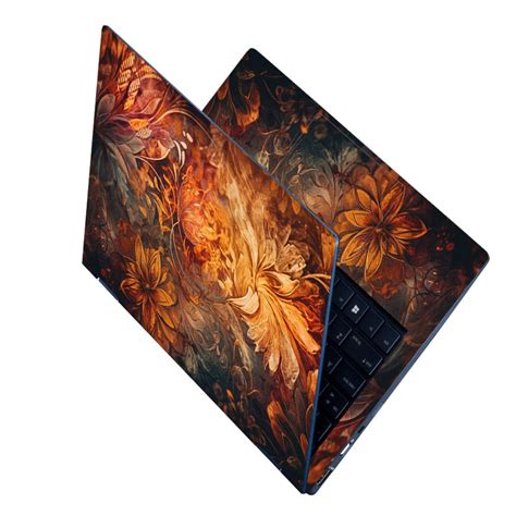 Shop Floral Elegance Painted Laptop Skin Buy Online Now Skinslegend