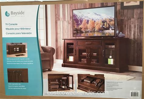 Bayside Furnishings Brockport 65 TV Console Costco Weekender