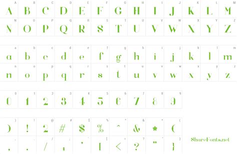 voor font wfontscom
