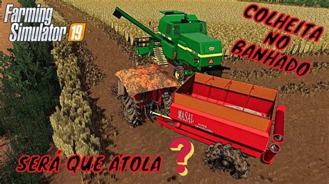 Colheita De Arroz No Atoleiro L Agron Polis L Farming Simulator L O