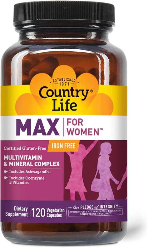 Country Life Max For Women C Psulas Vegetarianas Complejo