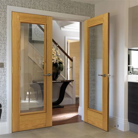 Jb Kind Medina Oak Glazed Internal Door Shawfield Doors