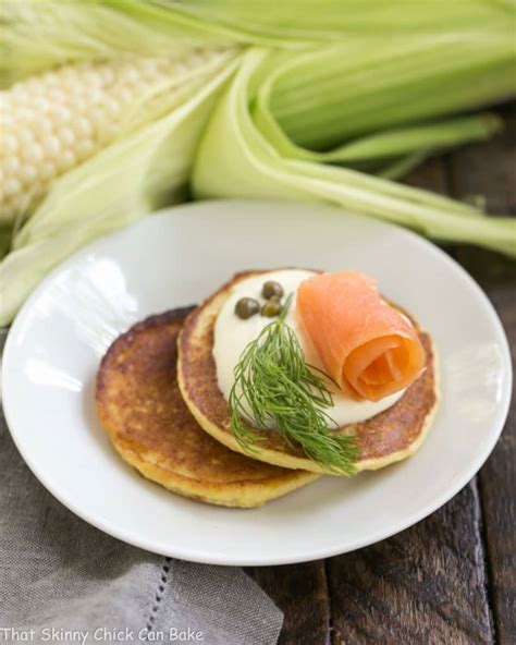 Fresh Corn Pancakes That Skinny Chick Can Bake