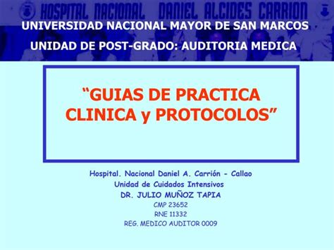 Guias De Practica Clinica Ppt Descarga Gratuita